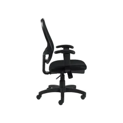 Offices To Go Mesh Fabric Manager Chair, Black (OTG11641B)