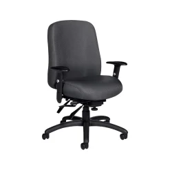 Offices To Go Multi-Function Fabric Task Chair, Graphite Gray (OTG11710-QL11)