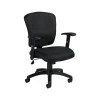 Offices To Go Multi-Function Fabric Task Chair, Black (OTG11850B)