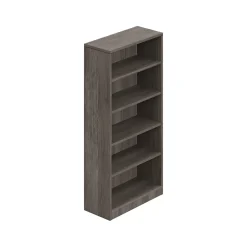 Offices To Go 4-Shelf 71"H Bookcase, Artisan Gray (TDSL71BCAGL)