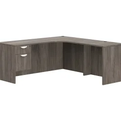 Offices To Go Superior 71" Corner Desk, Artisan Gray (TDOTG13-AGL)