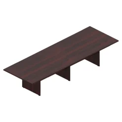 Offices To Go Superior 144" Conference Table, American Mahogany (TDSL14448RECSAML)