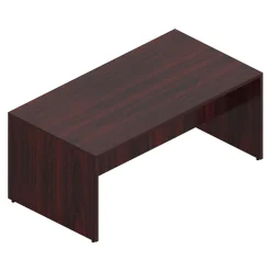 Offices To Go Superior 96" High-Top Collaboration Table, American Mahogany (SL9644HT-AML)