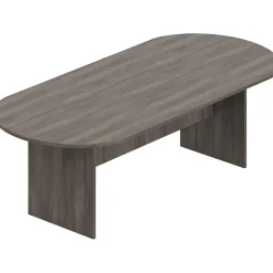 Offices To Go Superior 95" Racetrack Conference Table, Artisan Gray (TDSL9544RSAGL)