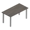 Offices To Go Superior 48" Workstation Desk, Artisan Gray, Threshold Delivery (TDOTG23BNDAGL)