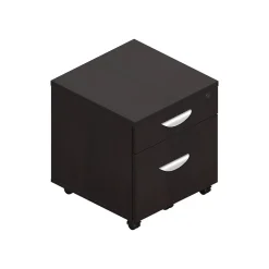 Offices To Go Superior 2-Drawer Vertical File Cabinet, Locking, Letter/Legal, American Espresso, 22" (TDSL22BFMAEL)