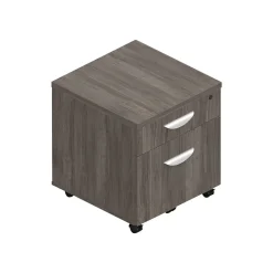 Offices To Go Superior 2-Drawer Vertical File Cabinet, Locking, Letter/Legal, Artisan Gray, 22" (TDSL22BFMAGL)