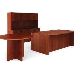 Offices to Go Superior Lam Bundle 8, American Dark Cherry Lam, 71" W x 143"L x 29.5"H/71"H, 42"L/W