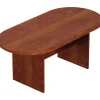 Offices To Go 71"W Racetrack Conference Table, American Dark Cherry (TDSL7136RSADC)