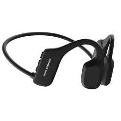 OPN Sound Mercato Bluetooth Open-Ear Neckband Headphones with Microphone, Black (DA3000BL)