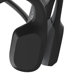 OPN Sound Mezzo Wireless Bluetooth Bone-Conduction Neckband Headphones with Microphone, Black (OS2000BK)