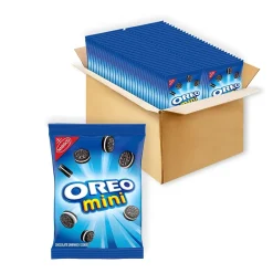 Oreo Mini Oreo Chocolate Sandwich Cookies, 1.5 oz, 60/Carton (NFG00011)