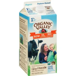 Organic Valley 1% Milk, 64 oz., 3/Pack (307-00349)