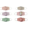 ORLY Reusable Cloth Face Masks for Kids, Elastic Strap, Pastel Colors, Assorted Designs, 24/Pack (HB-0027-S-MS)