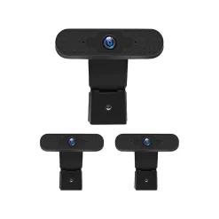 OTM Essentials HD Pro 1920 x 1080 Webcam, 2 Megapixels, Black, 3/Pack (OB-AKK-3PK)