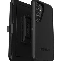 OtterBox Defender Holster Case for Galaxy S23 FE, Shock Absorbing, Black (77-94283)