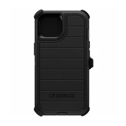 OtterBox Defender Pro Holster Case for iPhone 13/14/15, Shock Absorbing, Black (77-92735)
