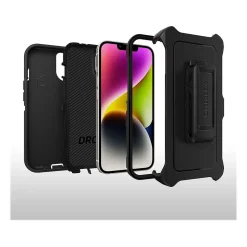 OtterBox Defender Series Black Rugged Case for iPhone 14 Plus (77-88362)