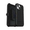 OtterBox Defender Series Case for iPhone 15/14/13, Black (77-92554)