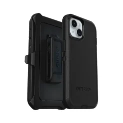 OtterBox Defender Series Case for iPhone 15/14/13, Black (77-92554)