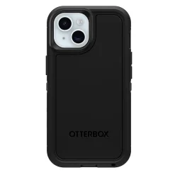 OtterBox Defender XT MagSafe Rugged Case for iPhone 15/14/13, Shock Absorbing, Black (77-92972)