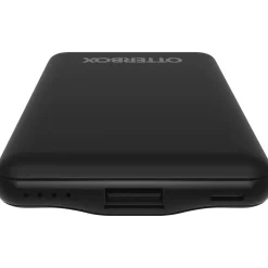 OtterBox USB-A Charging Kit for Most Smartphones, 5000mAh, Black (78-80638)
