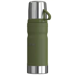Outdoors Professional Stainless Steel Vacuum Insulated Termo Go Water Bottle, 25.3 oz., Green (OUTD9331)