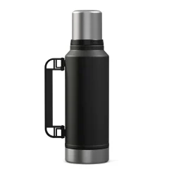 Outdoors Professional Stainless Steel Vacuum Insulated Termo Classic Water Bottle, 33 oz., Black (OUTD9355)