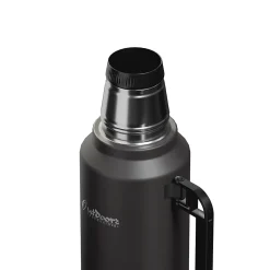 Outdoors Professional Stainless Steel Vacuum Insulated Termo Classic Water Bottle, 33 oz., Black (OUTD9355)