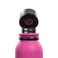Outdoors Professional Stainless Steel Double-Walled Vacuum-Insulated Travel Bottle, 20 oz., Pink (OUTD9270)