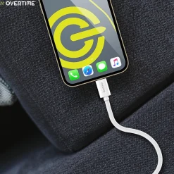 Overtime Overtime USBC Certified Charging Cables USB-C to USB-C Charging Cable, 10 ft., White, 3/Pack (MFIWHITE10FTX2)