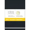 Oxford Idea Collective Pocket Journal, 3.5" x 5.5", Wide Ruled, Black, (56885)
