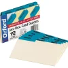 Oxford Index Card Files, 4" x 6", Multicolor (04613)