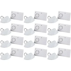 Oxford® JustFlip-it!™ 3" x 5" Punched & Perfed Study Cards, Ruled, White, 75 Per Pack, 12 Packs (ESS63506-12)