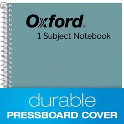 Oxford 1-Subject Notebooks, 6" x 9.5", College Ruled, 80 Sheets, Blue (65121)