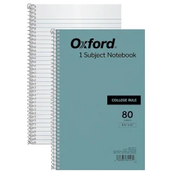 Oxford 1-Subject Notebooks, 6