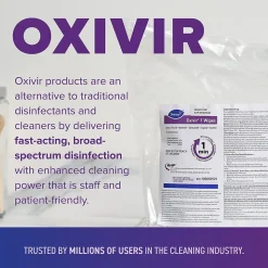 Oxivir Disinfecting Wipes Refill, Fresh Citrus Scent, 160 Wipes/Container, 4/Carton (100823906)