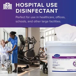 Oxivir Disinfecting Wipes, 160 Wipes/Container, 4/Carton (100850924)