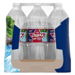 Ozarka 100% Natural Spring Water, Regular Flavor, 33.8 oz. Plastic Bottles, 15/Carton (11475188)