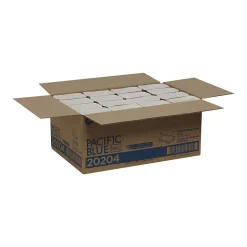 Pacific Blue Basic Multifold Paper Towels, 1-ply, 250 Sheets/Pack, 16 Packs/Carton (20204)