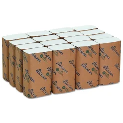 Pacific Blue Basic Recycled Single Fold Paper Towels, 1-ply, 250 Sheets/Pack, 16 Packs/Carton (20904)