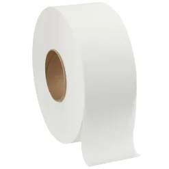 Pacific Blue Recycled Jumbo Jr. Toilet Paper, 2-Ply, White, 1000 ft./Roll, 8 Rolls/Carton (12798)
