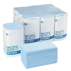 Pacific Blue Select Poly Cleaning Wipers, 10.25