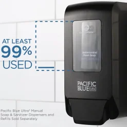 Pacific Blue Ultra Foaming Soap Refills, 40.5 Oz., 4/Carton (43714)