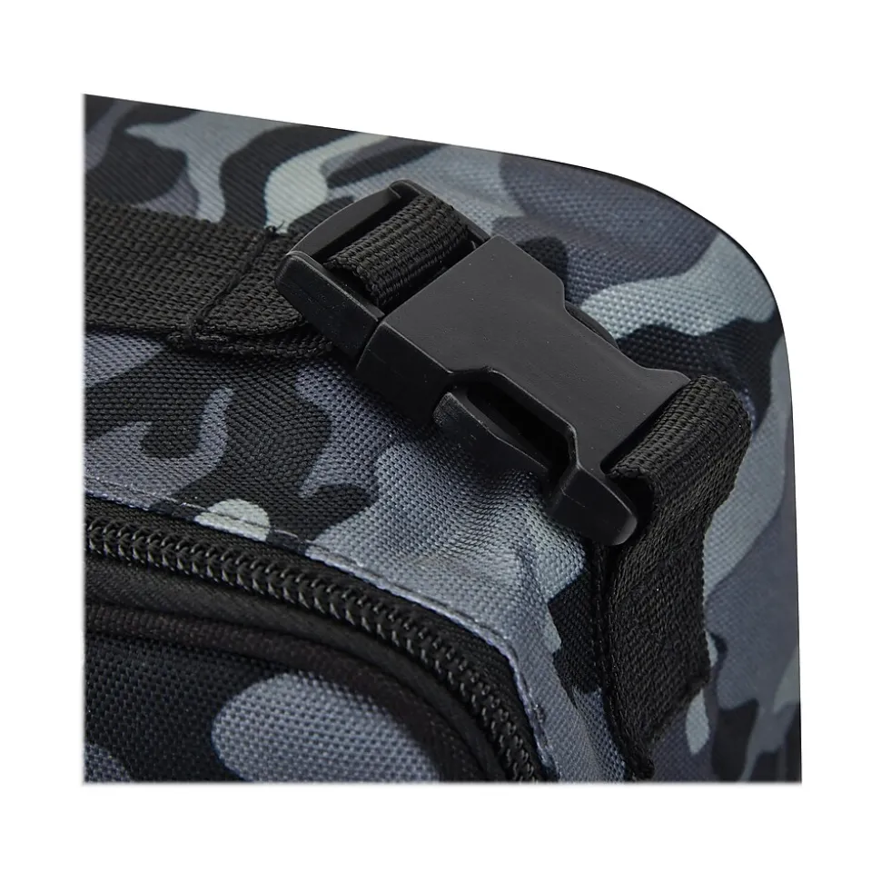 PACKiT Freezable Classic Lunch Bag, Charcoal Camo (PKT-CB-GCM)
