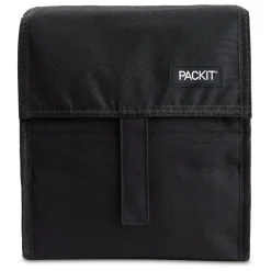 PACKiT Freezable Lunch Bag, Black (PKT-PC-BLA)