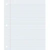 Pacon Composition Writing Paper, 8.5" x 11", 3-Hole Punched, 500 Sheets/Pack, 2/Bundle (PAC2405-2)