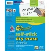 Pacon Go Write Dry Erase Sheets 30PK 8 1/2 X 11 Plain, Melamine, Self Stick (PACASB8511)