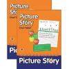 Pacon Picture Story Chart Tablet, White, Ruled Short, 1-1/2" Ruled, 24" x 32", 25 Sheets Per Pack, 2 Packs (PACMMK07430-2)