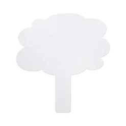 Pacon Quick Response Dry-Erase Whiteboard, 9" x 9.5", 10/Pack (PAC9011-10)